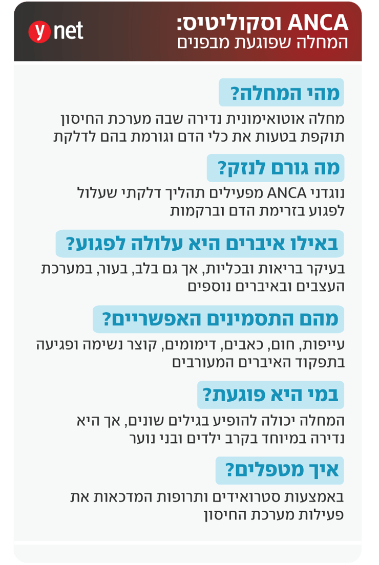 אינפו ANCA וסקוליטיס אינפו ANCA וסקוליטיס