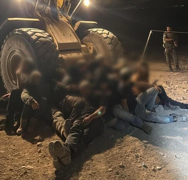 אירוע פינוי מאחז גוש עציון (צילום: דוברות המשטרה) אירוע פינוי מאחז גוש עציון