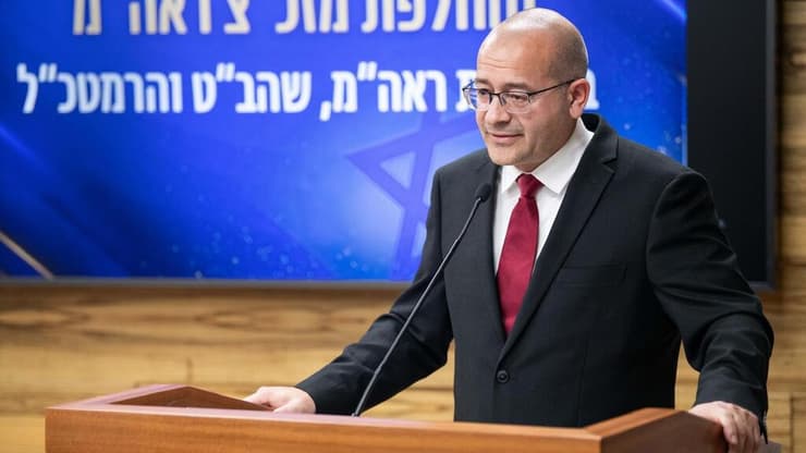 גופמן (צילום: דובר צה"ל) חילופי המזכיר הצבאי לראש הממשלה