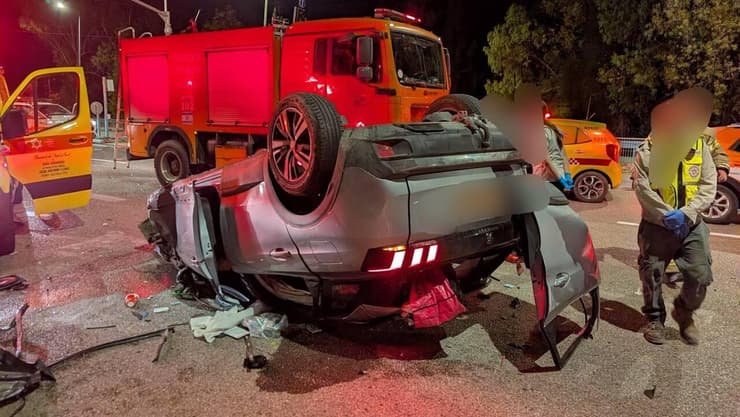 תאונת דרכים קשה סמוך לצומת עופר