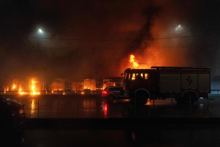 צילום: OLEKSII FILIPPOV / AFP קייב אוקראינה מתקפה של רוסיה