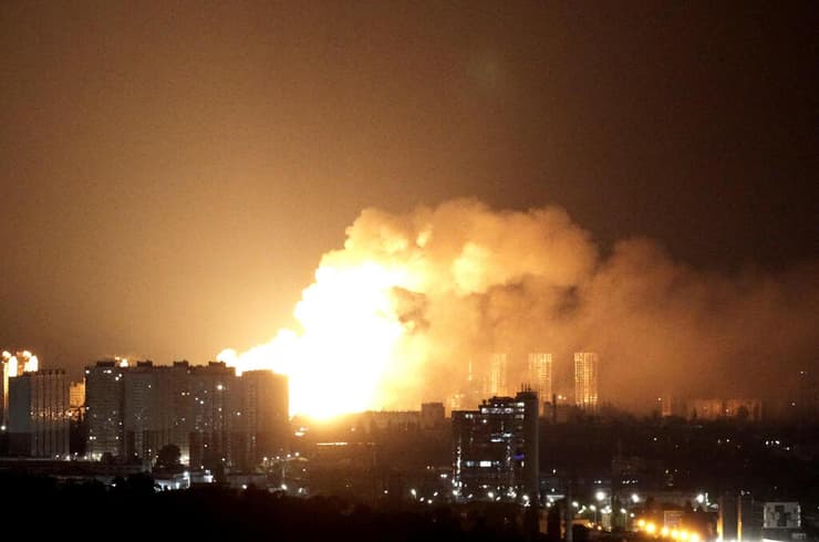 צילום: REUTERS/Anna Voitenko קייב אוקראינה מתקפה של רוסיה