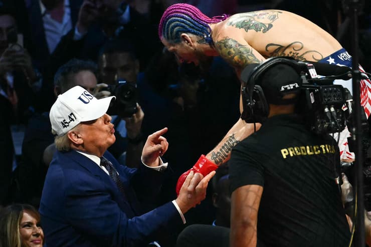 אירוע UFC ב הבית הלבן בהשתתפות נשיא ארה"ב טראמפ