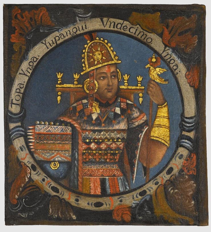 טופאק אינקה (איור: Brooklyn Museum/Wikipedia) טופאק אינקה