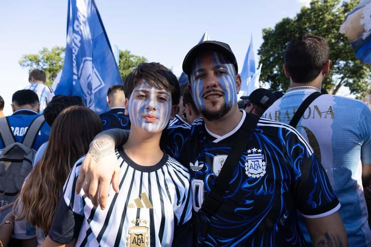 "בטח שארגנטינה יכולה לעשות את זה שוב" (צילום: עוז מועלם) מונדיאל 2026 טירוף ארגנטינה בקנזס סיטי