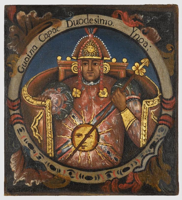 ואיינה קאפאק (איור: Brooklyn Museum/Wikipedia) ואיינה קאפאק