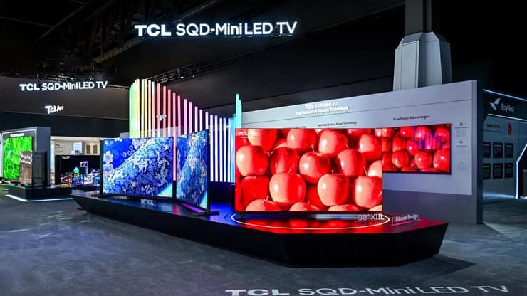 המסכים החדשים של TCL בטכנולוגיית SQD (TCL) המסכים החדשים של TCL בטכנולוגיית SQD