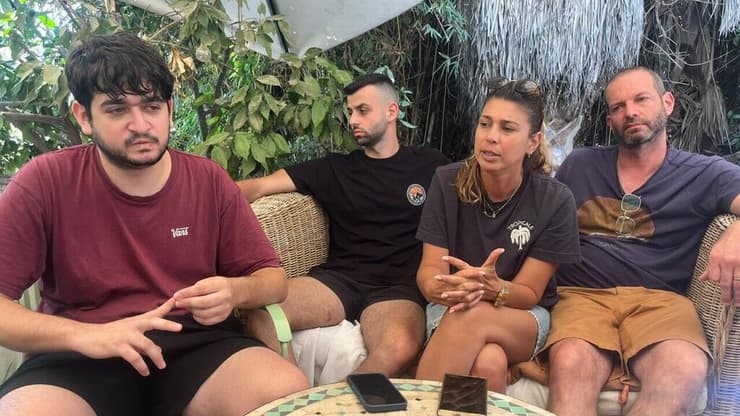 "הוא היה אבא וסבא טוב לב" (צילום: גדי קבלו) משפחתו של גבי קמין ז"ל