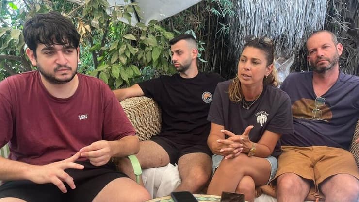 ילדיו של קמין. "ההנאה שלו בחיים" (צילום: גדי קבלו) משפחתו של גבי קמין ז"ל
