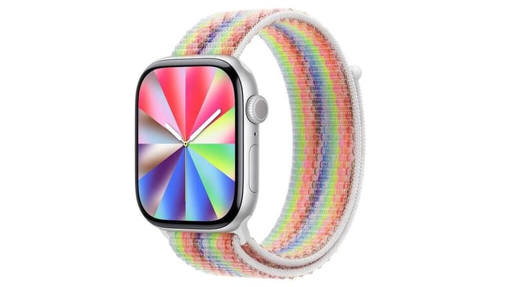 שעון אפל ווטש עם הרצועה Pride Edition (אפל) שעון אפל ווטש עם הרצועה Pride Edition