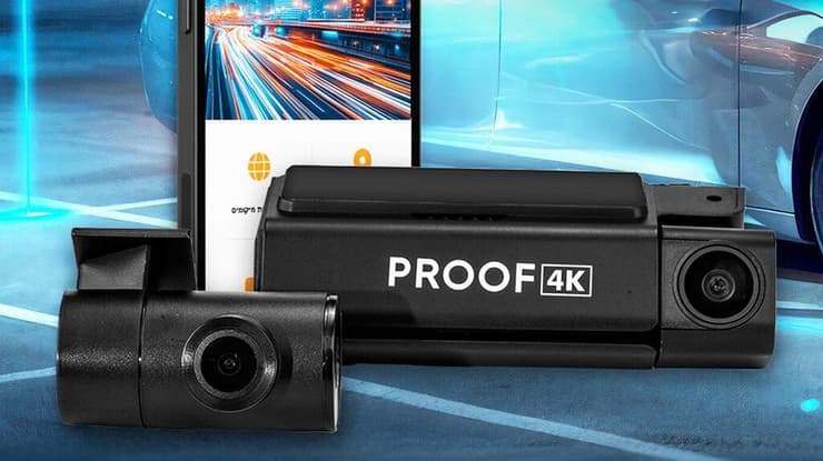 מצלמת הרכב PROOF Z-4K (Cobra ) מצלמת הרכב PROOF Z-4K