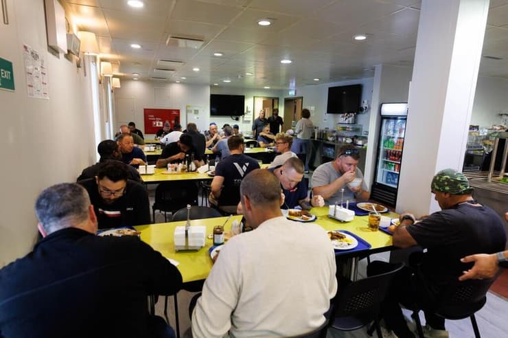צילום: זיו קורן אסדת הגז הטבעי כריש