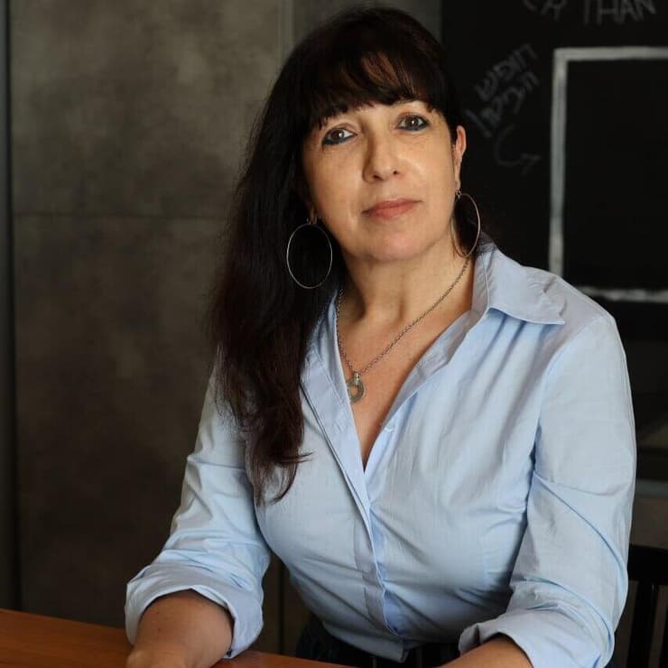 סיגל דואק. "נגענו שם באכזריות הכי גדולה" (צילום: יריב כץ) סיגל דואק, שהתנדבה במחנה שורה אחרי 7 באוקטובר, בליווי משפחות שיקיריהן נרצחו