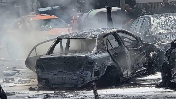 צילום: שימוש לפי סעיף 27א' בחוק זכויות יוצרים גבר נהרג מפיצוץ רכב בקריית גת