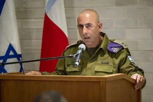 ראש אמ"ץ, אלוף איציק כהן. ידאג שהכללים החדשים ב"מרחב הביטחון הקדמי" יתבצעו (צילום: דובר צה"ל) אלוף איציק כהן