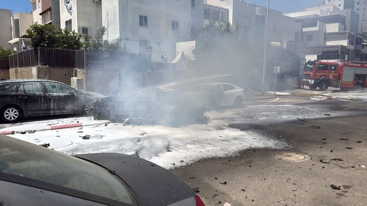 הזירה בקריית גת (צילום: תיעוד מבצעי מד"א) הזירה בקריית גת
