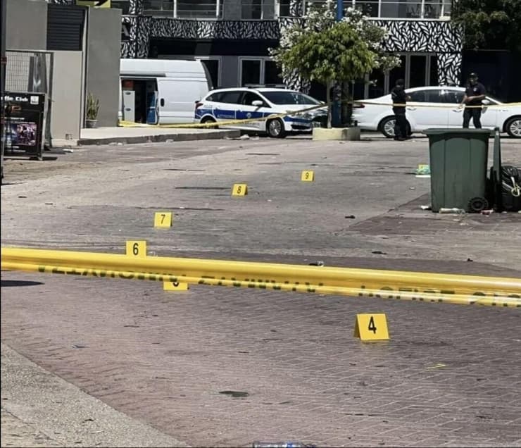 זירת הקטטה בה מעורב ישראלי מחוץ למועדון באי נאפה