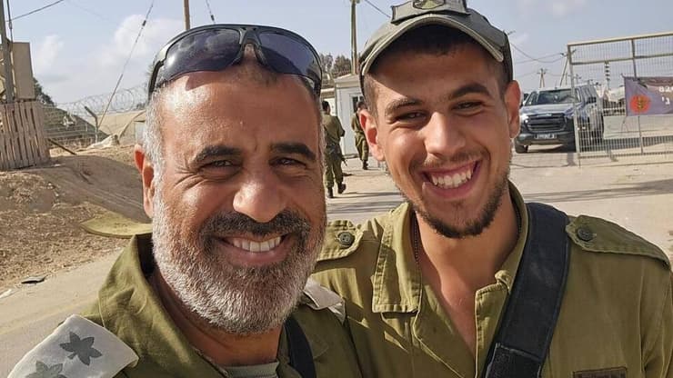 "למדתי מהבן שלי מידות". נוה עם אביו חיים (צילום: באדיבות המשפחה) נוה חבשוש ז"ל