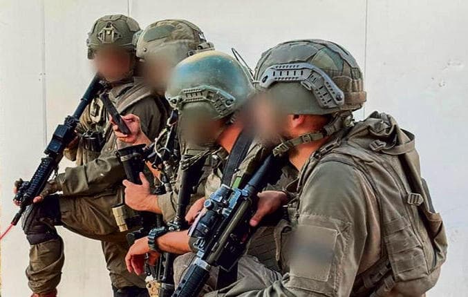 "אירוע משמעות". הקצינות שהשתתפו במבצע (צילום: דובר צה"ל) הקצינות שהשתתפו במבצע