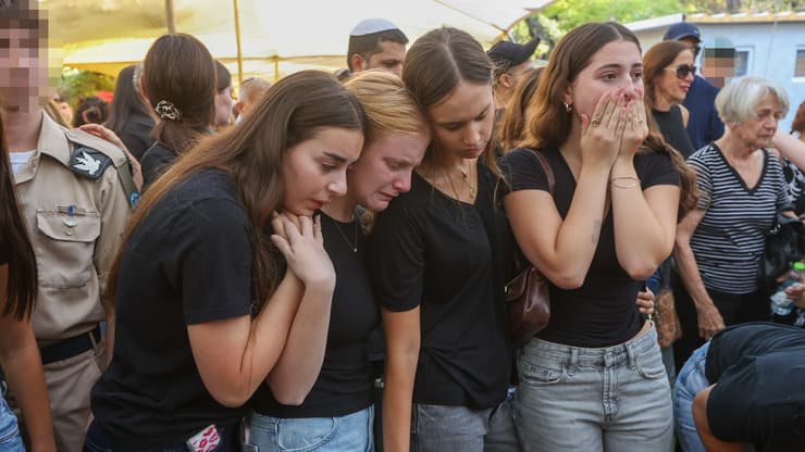 צילום: עידו ארז הלווייתו של סמ"ר ליאב כבביה ז"ל