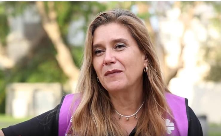 "אני מזמינה אתכם לפנות אלינו. יחד נוודא שאף אחד לא נשאר מאחור". מיכל רימון, מנכ"לית נגישות ישראל (צילום: שמוליק דודפור) מיכל רימון