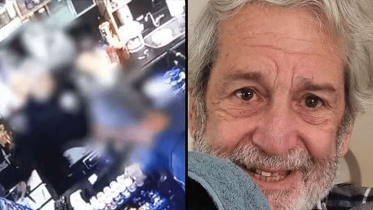 העימות בין מיכאל כהן לגבי קמין, לפני הדריסה (צילום: באדיבות המשפחה) העימות בין מיכאל כהן לגבי קמין ז"ל