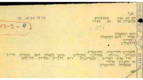 הפנייה של משפחות החטופים לרה"מ: להסכים לדרישות החוטפים