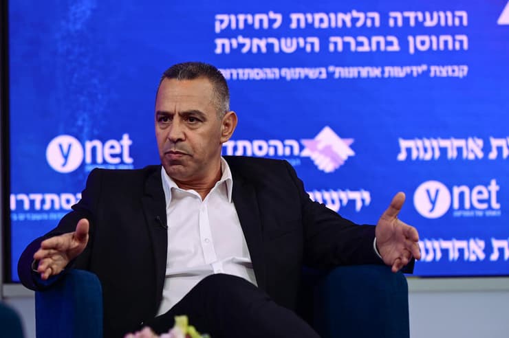 מ"מ יו"ר ההסתדרות, רועי יעקב (צילום: יובל חן) ועידת "מדינה בפוסט טראומה"