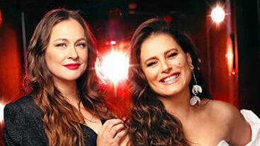 מירי מסיקה וקרן פלס (צילום: איה זך) מירי מסיקה וקרן פלס