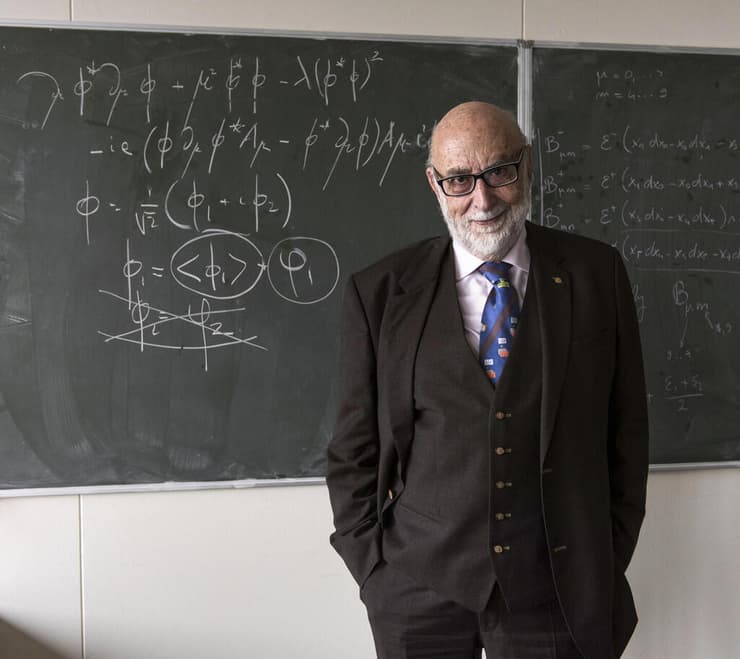 פרופ' פרנסואה אנגלר (צילום: CERN) פרופ' פרנסואה אנגלר