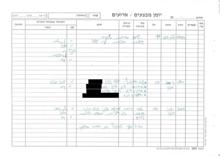 יומן מבצעים חטיפת גלעד שליט