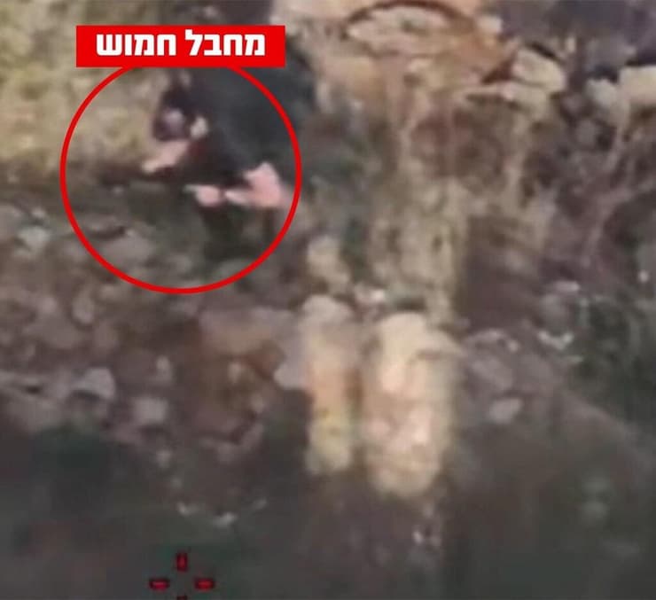 תמונת המחבל החמוש שפרסם צה"ל (צילום: דובר צה"ל) חוליית מחבלים חמושים שחוסלה בידי צה"ל