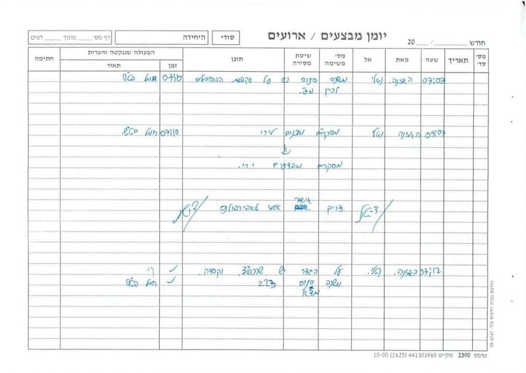 יומן מבצעים חטיפת גלעד שליט