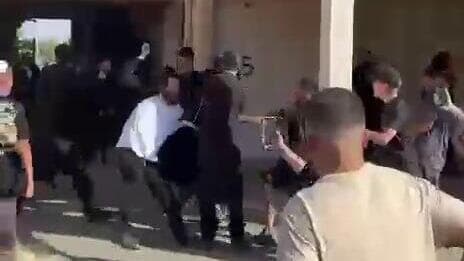 עימותים בערד (צילום: שימוש לפי סעיף 27א' בחוק זכויות יוצרים) עימותים בערד