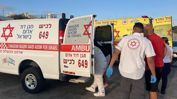 אשקלון חוף דלילה  זירה טביעה