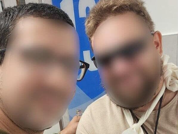רס"מ ד' ורס"ן פ' אחרי שנפצעו, בבית החולים