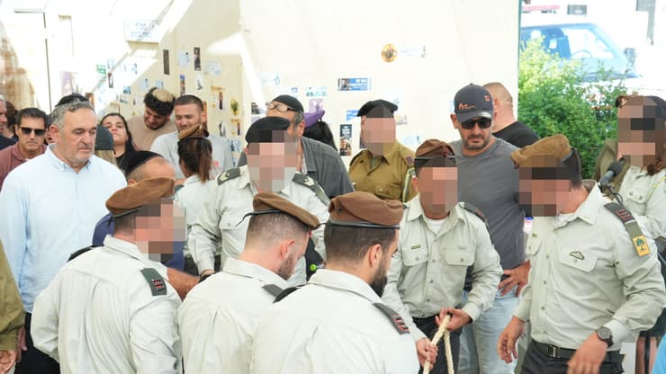 הלוויתו של דוד חזות בבית העלמין הצבאי אשקלון