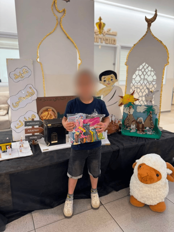 בנו בן ה-6 של הקורבן ששהה איתו במכונית בנו של איאד