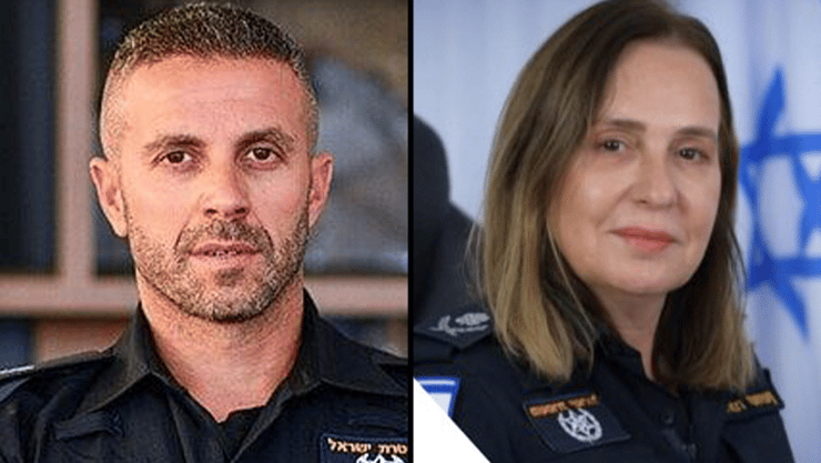  ניצב אלונה שושן תת ניצב ליאור אבודרהם ראש חטיבת הדוברות
