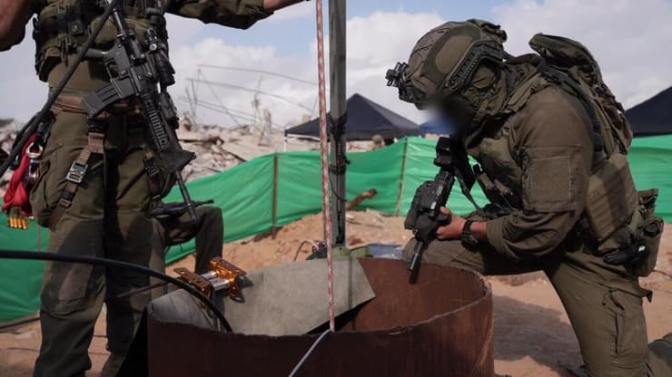  פעילות לוחמי יהל"ם לאיטום התוואי התת-קרקעי בו הוחזק סגן הדר גולדין ז"ל
