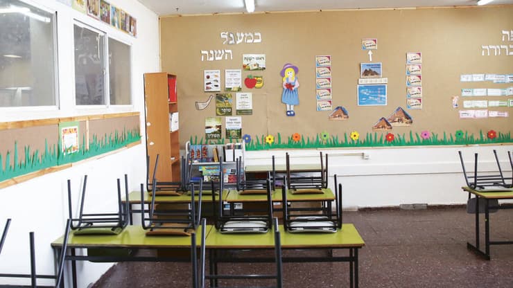 מפלגות מציעות תמריצים למורים על בסיס הישגים (צילום: David Cohen 156/Shutterstock) כיתה ריקה