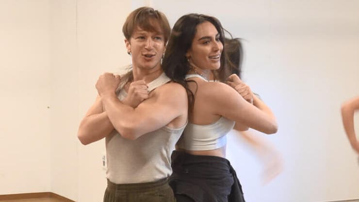 ליבי רן ולינוי כהן בפרזנטציה של "פיטר פן"