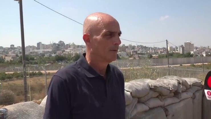 קב"ט המועצה. "מדובר באיום ממשי שאסור שיפתיע אותנו" (צילום: קובי קואנקס) יואב סבן, קב"ט מועצה אזורית דרום השרון