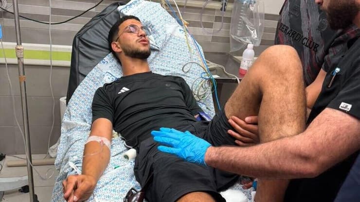 אחיו של חוסיין בבית החולים אחיו של חוסיין בבית החולים