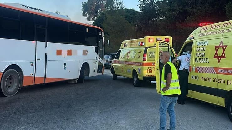 זירת הרצח בשפרעם (צילום: תיעוד מבצעי מד"א) זירת הרצח בשפרעם