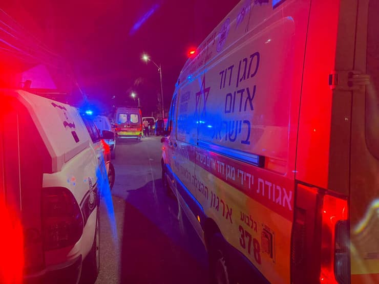 זירת הירי בריינה שבה נרצח גבר כבן 30