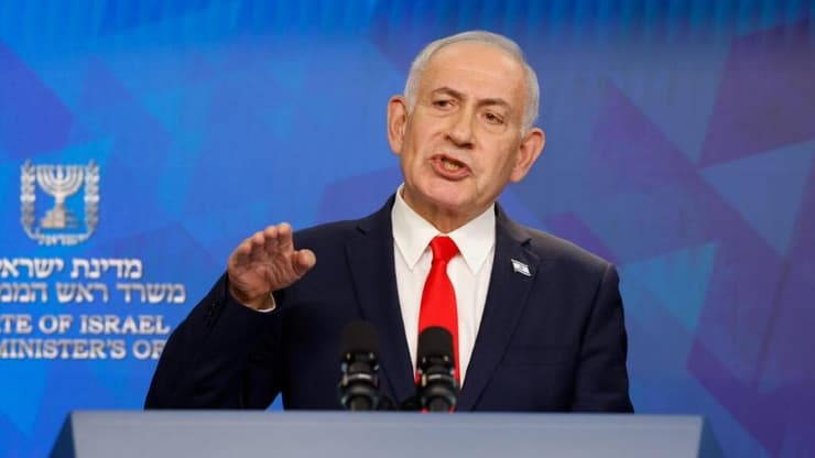 נתניהו. הסמכויות נמצאות אצלו (צילום: אוליבייה פיטוסי/הארץ) נתניהו. הסמכויות נמצאות אצלו