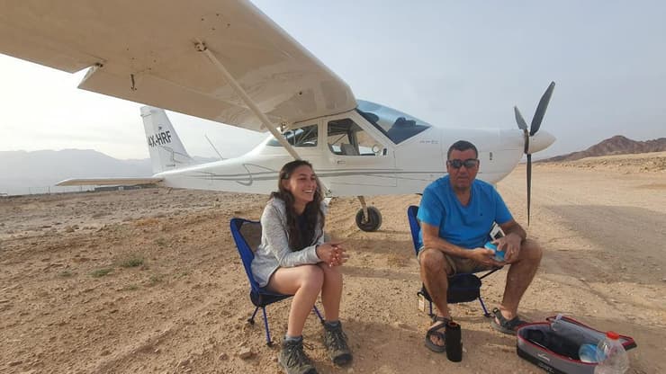 רגע לפני ההמראה ממושב פארן רגע לפני ההמראה ממושב פארן