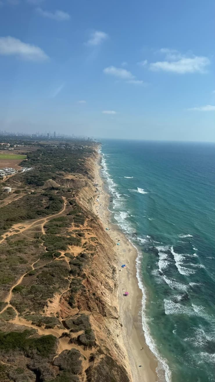 היום הראשון. חוצים את ישראל צפונה (צילום: ניר לוי) היום הראשון. חוצים את ישראל צפונה
