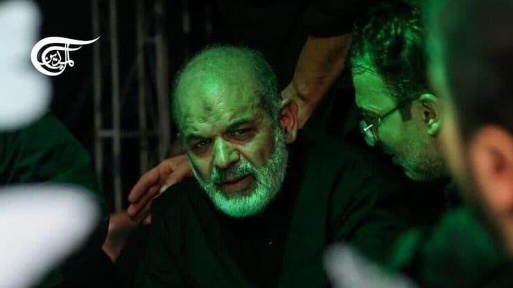 אחמד וחידי מפקד משמרות המהפכה הלוויתו של עלי חמינאי